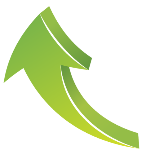 Arrow indicating upload